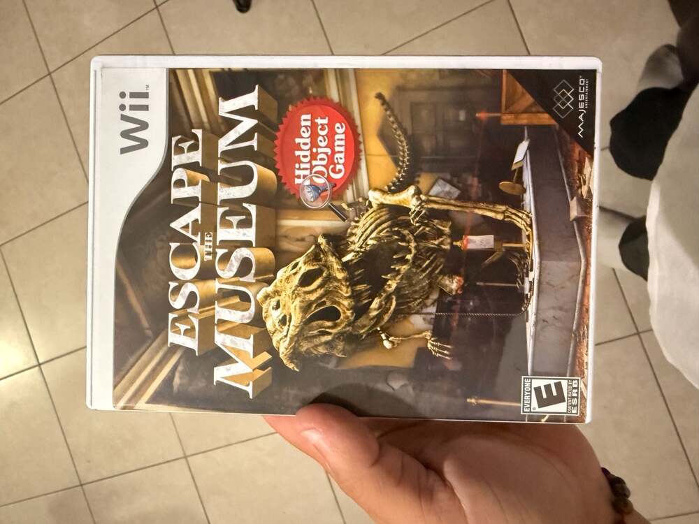Escape the Museum Nintendo Wii Video Game